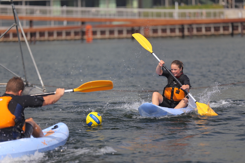 Kajakpolo bryggen